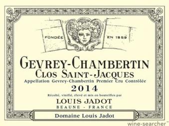 Louis Jadot Clos St. Jacques  Gevrey-chambertin 1er Cru 2009 (1.5L)